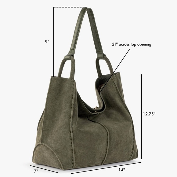 The Sak Loz Feliz Hobo Moss Suede - Picture 14 of 15